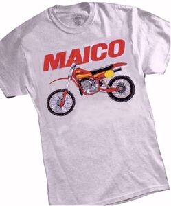 Maico Vintage 490 Gray Short Sleeve T-Shirt - NEW Fast Ship